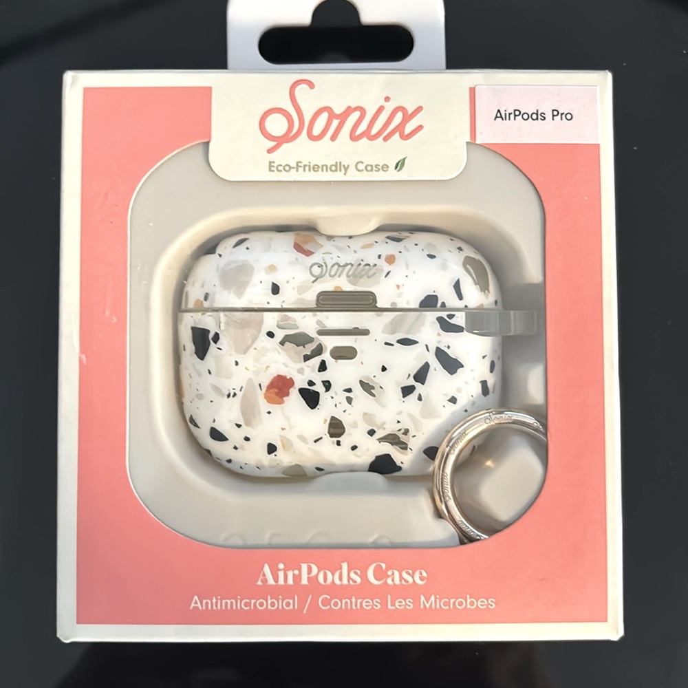 Sonic anti microbial AirPods Pro case - Confetti